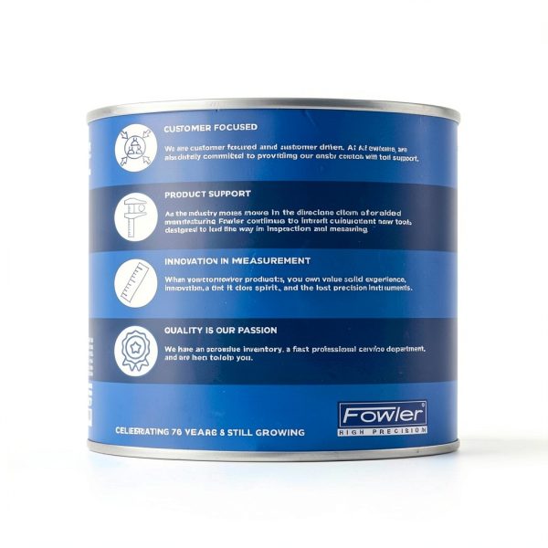 Fowler Dial Caliper 520300121 Precision Tool with Knurled Lock-0