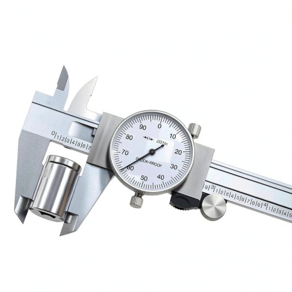 Dial Caliper HARDELL Carbon Steel 0 to 6 Inch Precision Measuring Tool-3
