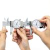 Dial Caliper HARDELL Carbon Steel 0 to 6 Inch Precision Measuring Tool-4