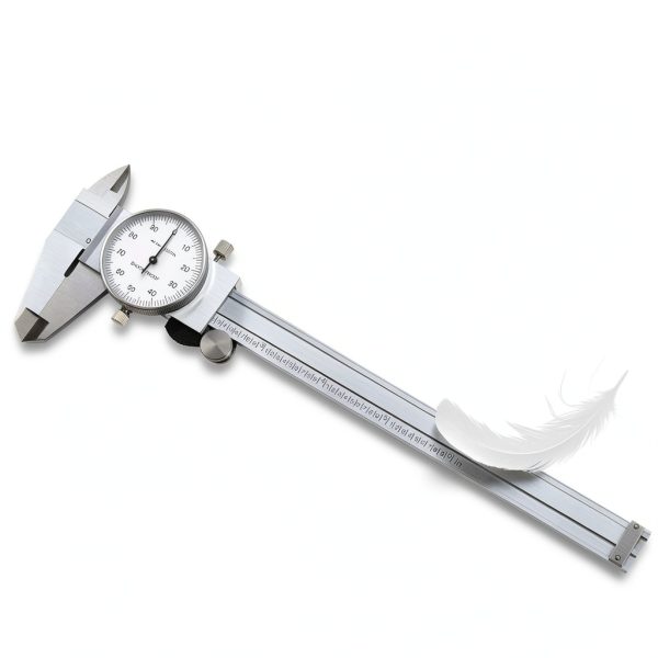 Dial Caliper HARDELL Carbon Steel 0 to 6 Inch Precision Measuring Tool-2
