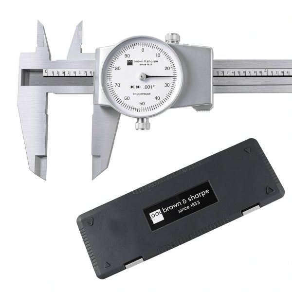 Hang Zhou Great Star 6‑Inch Dial Caliper Hardened Stainless Steel-0