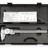Mitutoyo 8-Inch Foldable Dial Caliper with TiN Coating Model 505-743J-1