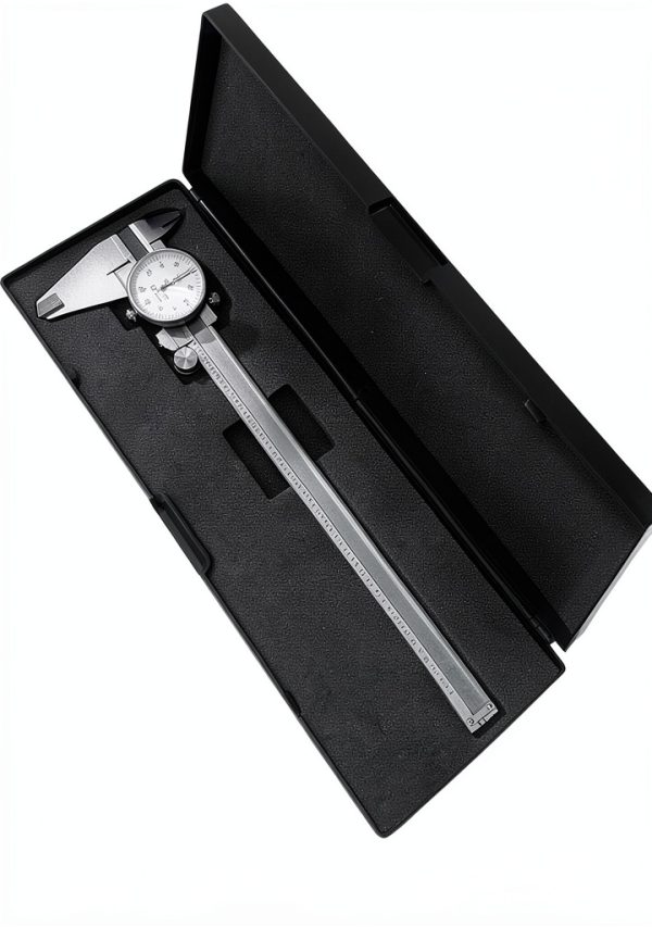 Dial Caliper 8in Stainless Steel Shockproof Generic 0.001 Accuracy-0