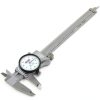 Anytime Tools 6 Inch Dial Caliper with Gears, Shock‑Proof Build-0