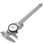 Anytime Tools 6 Inch Dial Caliper with Gears, Shock‑Proof Build-0