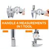 Dial Caliper HARDELL Carbon Steel 0 to 6 Inch Precision Measuring Tool-5