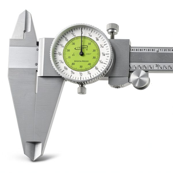 Dial Caliper 12 Inch Dual Scale Stainless Steel by iGaging-3