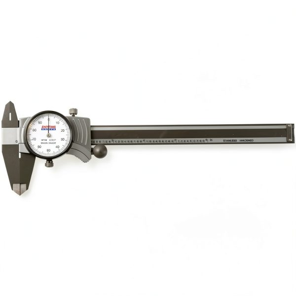 Anytime Tools 6 Inch Dial Caliper with Gears, Shock‑Proof Build-3