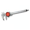 Starrett Dial Indicator R120A-6 4.000" Stainless Steel Precision Gauge-0