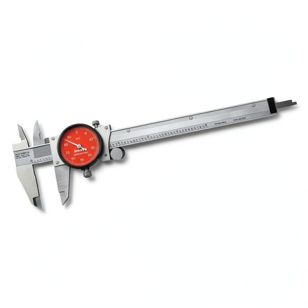 Starrett Dial Indicator R120A-6 4.000" Stainless Steel Precision Gauge-0
