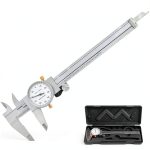 Dial Caliper HARDELL Carbon Steel 0 to 6 Inch Precision Measuring Tool-0