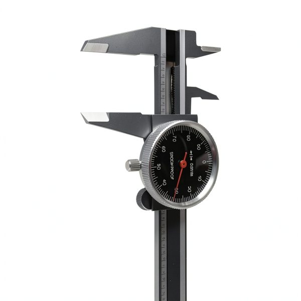 Stainless Steel Dial Caliper DBM IMPORTS 0-4in 0.001in Graduation-5