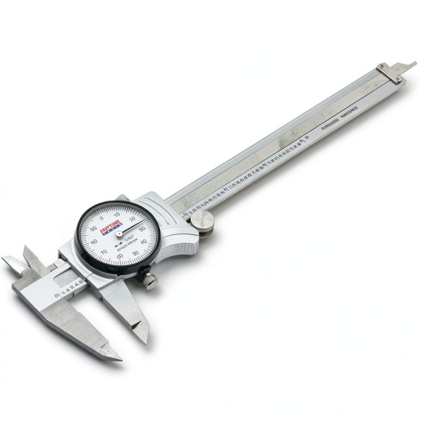 Anytime Tools 6 Inch Dial Caliper with Gears, Shock‑Proof Build-4