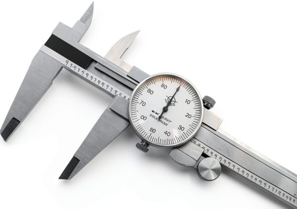 Dial Caliper 8in Stainless Steel Shockproof Generic 0.001 Accuracy-3