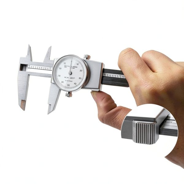 Hang Zhou Great Star 6‑Inch Dial Caliper Hardened Stainless Steel-5