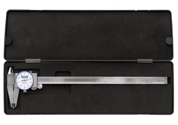 Dial Caliper Fowler 52-008-712-0 Steel with Knurled Lock-7