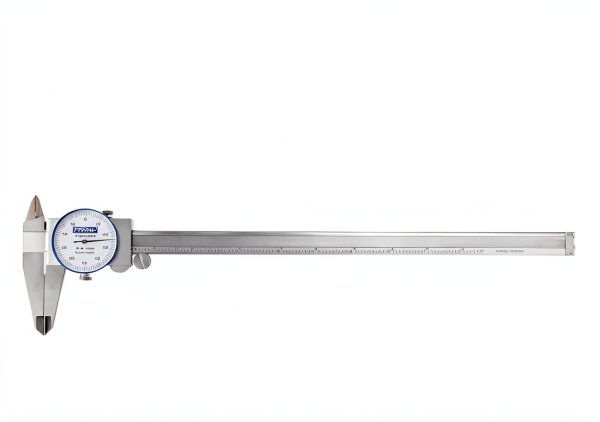 Dial Caliper Fowler 52-008-712-0 Steel with Knurled Lock-0